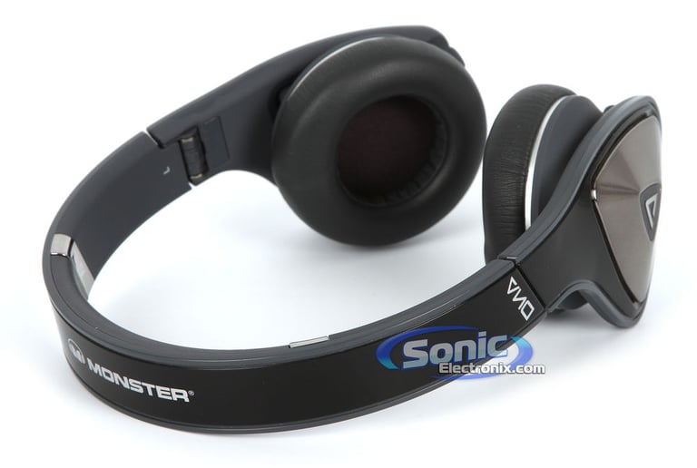 Monster DNA On-Ear Headphones (Black Chrome/Dark Grey) Image 3