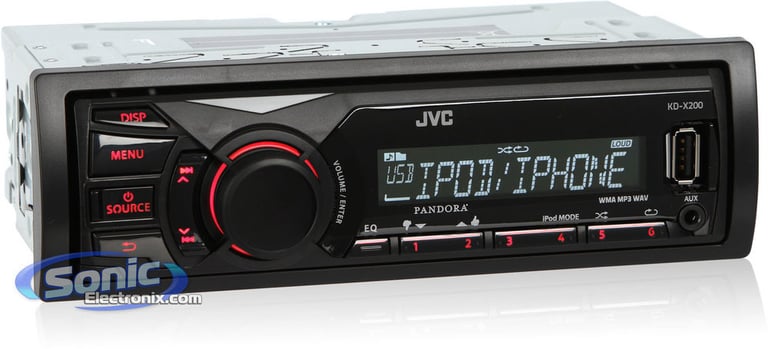 JVC KD-X200 (Factory Refurbished) Image 2
