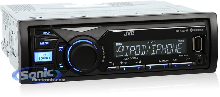 JVC KD-X250BT (Factory Refurbished) Image 2
