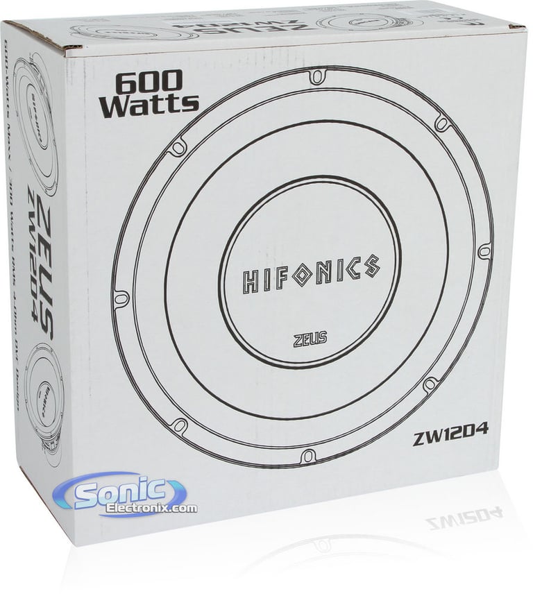 Hifonics ZW12D4-OPEN BOX Image 4
