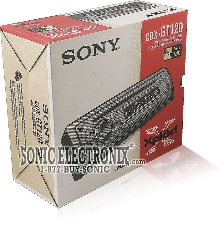 Sony CDX-GT120 Image 4