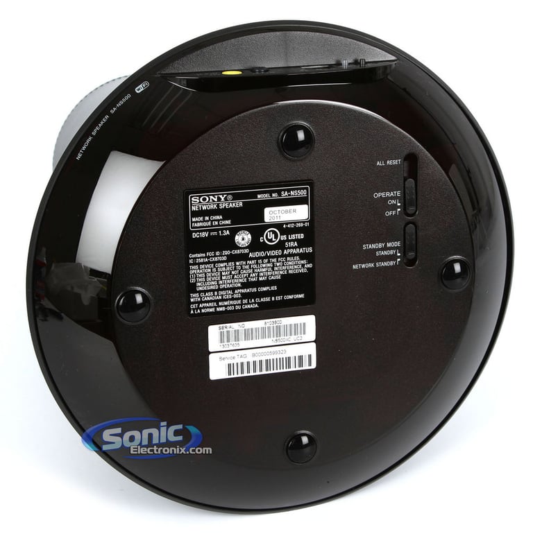 Sony SANS500 (SA-NS500) HomeShare Airplay Speaker Image 6