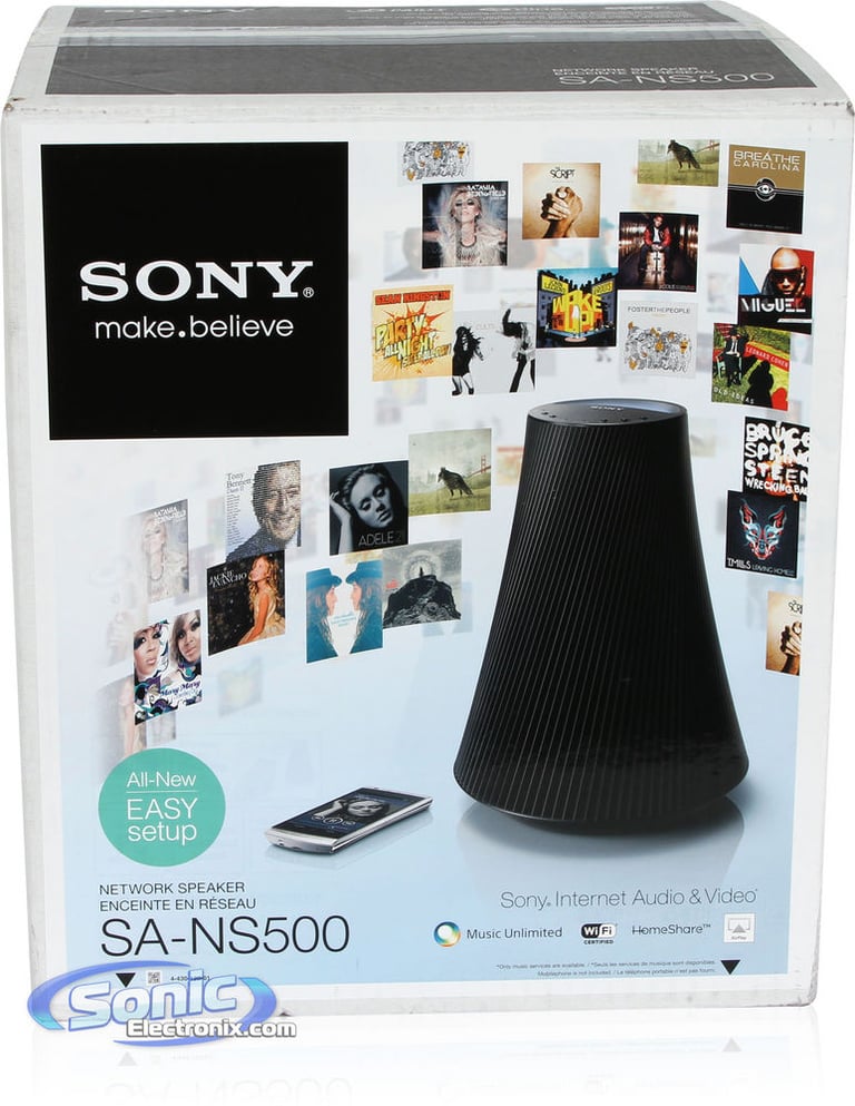 Sony SANS500 (SA-NS500) HomeShare Airplay Speaker Image 10