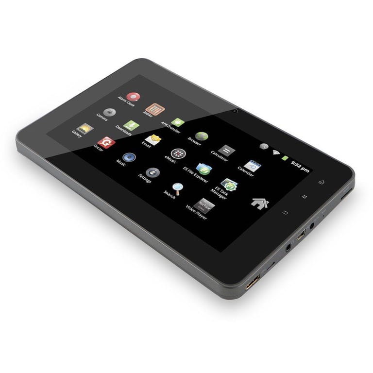 Coby Kyros MID7127-4G 4GB Portable Wi-Fi Android 2.3 Tablet Image 2