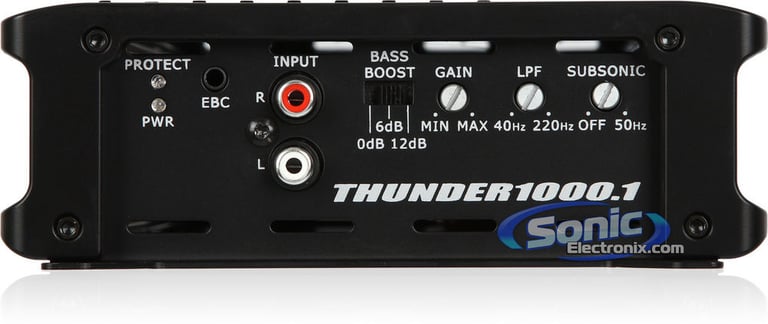 MTX Audio THUNDER1000.1 (Open Box Complete) Image 3