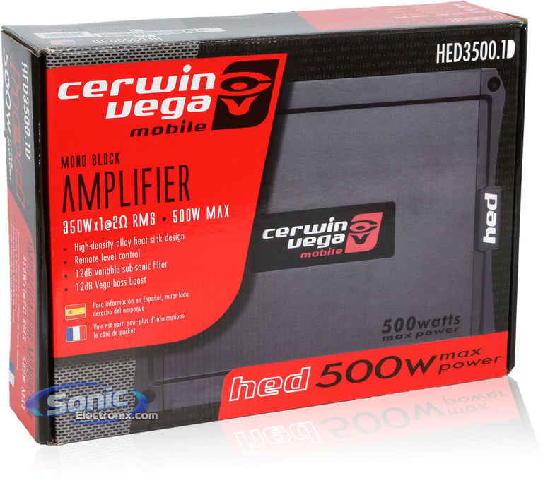Cerwin-Vega HED3500.1D Image 7