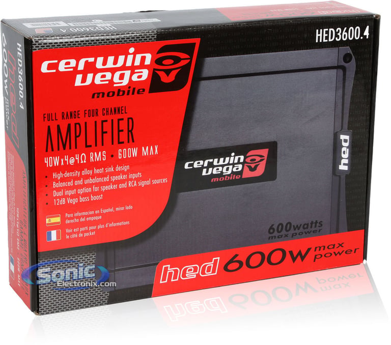 Cerwin-Vega HED3600.4 Image 5