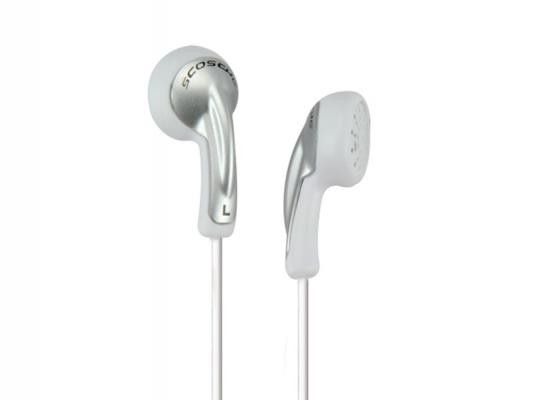 Scosche accuBUDS HP2 Stereo Earbuds In-Ear Headphones (White) Image 1