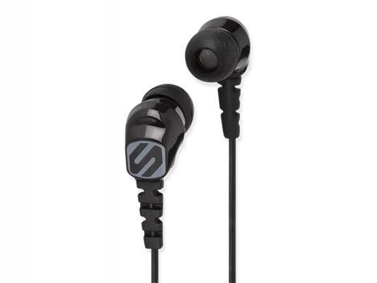 Scosche HP200BK thudBUDS In-Ear Headphones/Earbuds (Black) Image 1