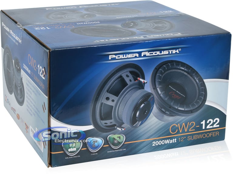 Power Acoustik CW2-122 Image 5