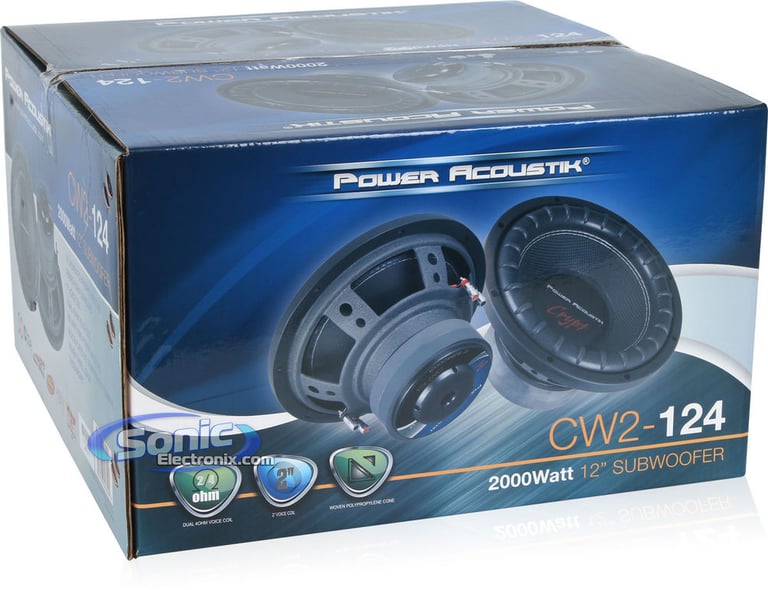 Power Acoustik CW2-124 Image 5