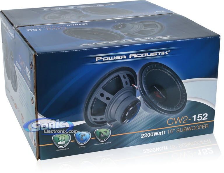 Power Acoustik CW2-152 Image 5