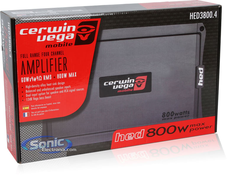 Cerwin-Vega HED3800.4 Image 5