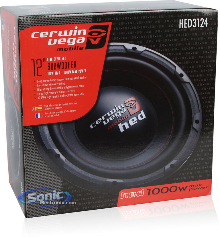 Cerwin-Vega HED3124 Image 4