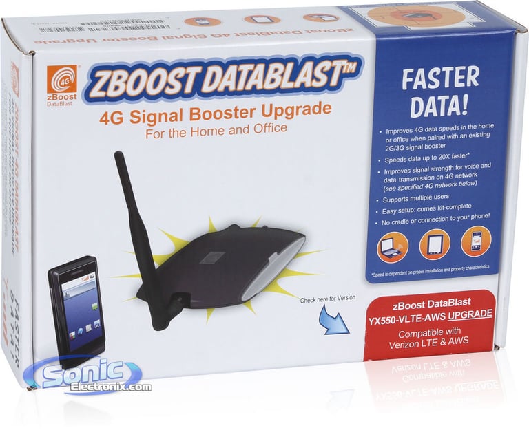 zBoost YX550-VLTE-AWS-UPGRADE Cell Phone Signal Booster Image 10