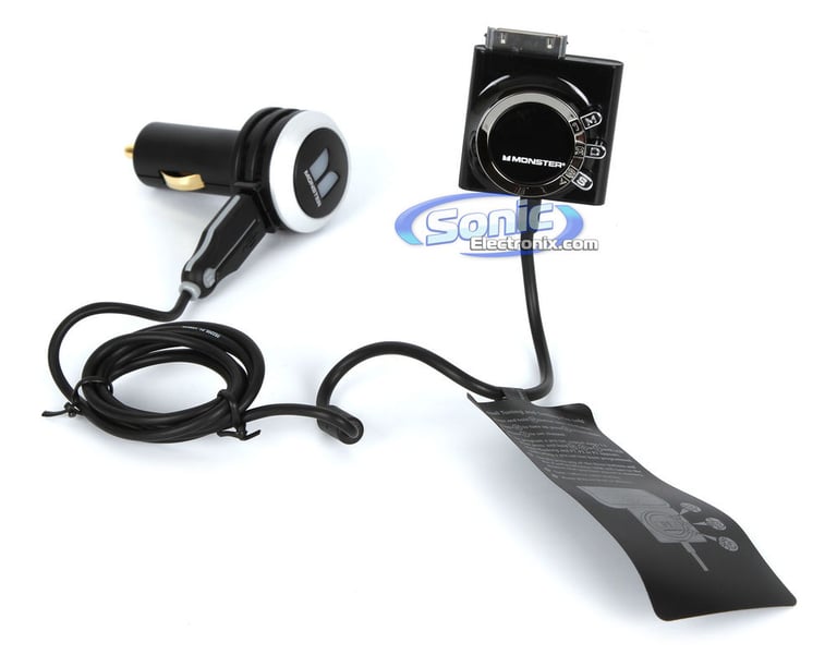 Monster Mobile iCarPlay (MBL AI 1000 FM-CH V2 EFS) Wireless FM Transmitter Image 2