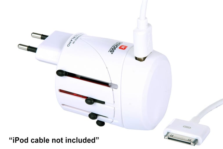 Skross 1.300120 (1300120) World Adapter Classic USB Image 5