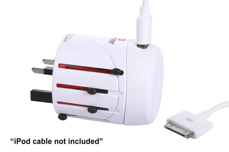 Skross 1.300120 (1300120) World Adapter Classic USB Image 6