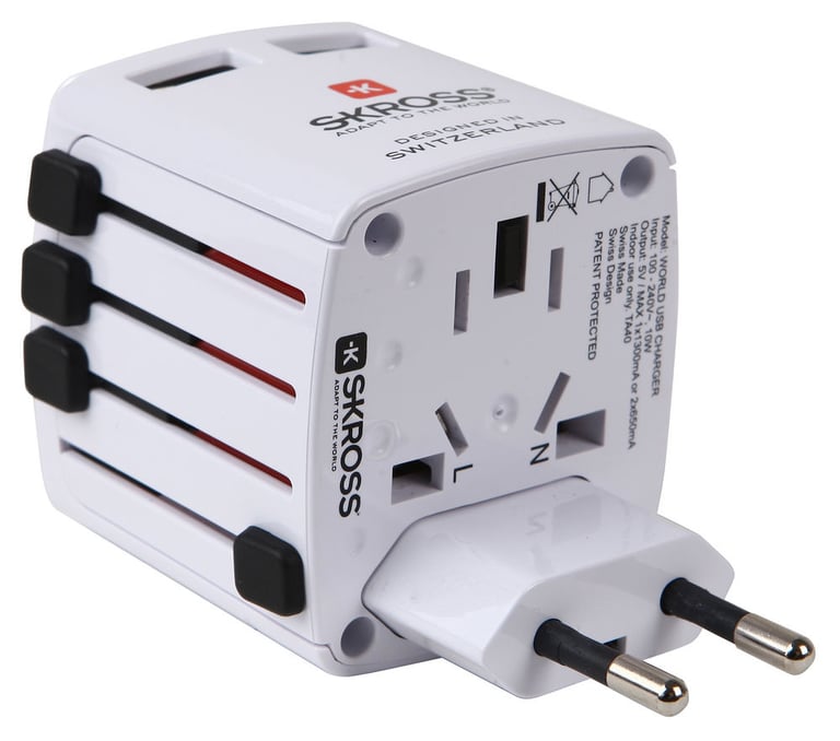 Skross 1.302300 (1.302300) World USB Charger Image 5
