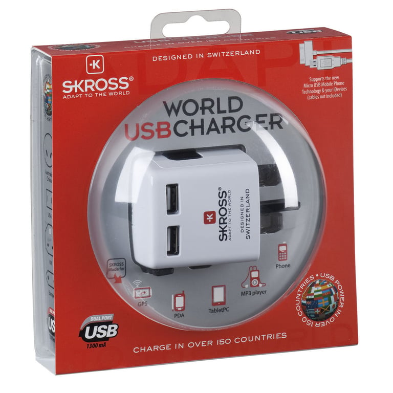 Skross 1.302300 (1.302300) World USB Charger Image 8