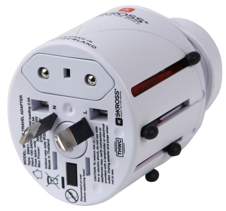 Skross 1.100160 (1100160) World Travel Adapter Classic Image 2