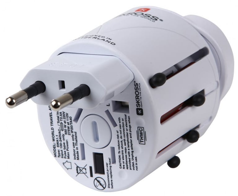 Skross 1.100160 (1100160) World Travel Adapter Classic Image 3