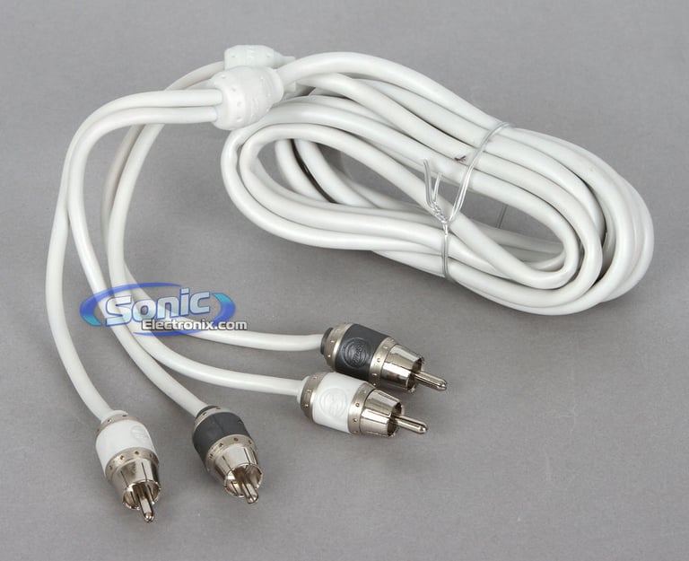 T-Spec White RCA Cables (V10RCA-102) Image 1