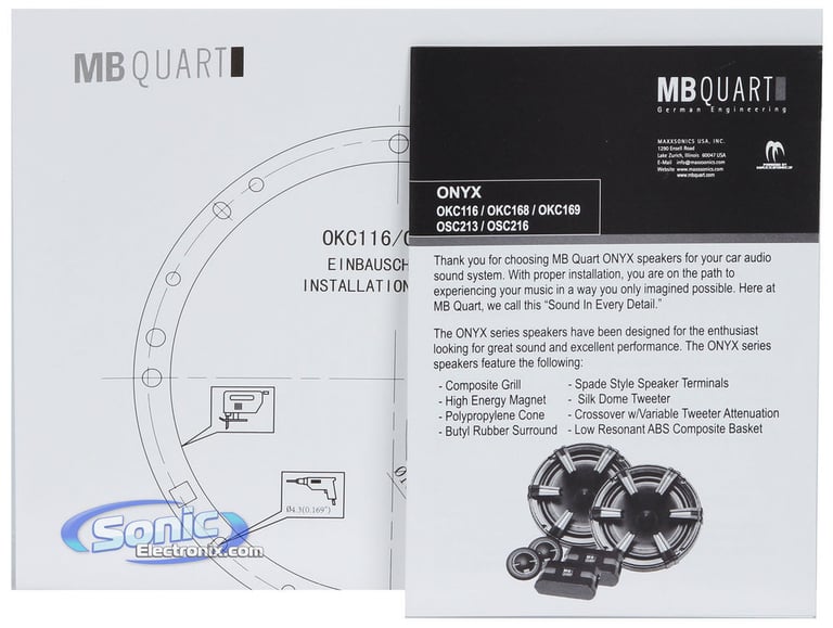 MB Quart OSC216 Image 10