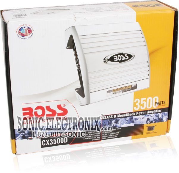 Boss CX3500D R/B Image 5