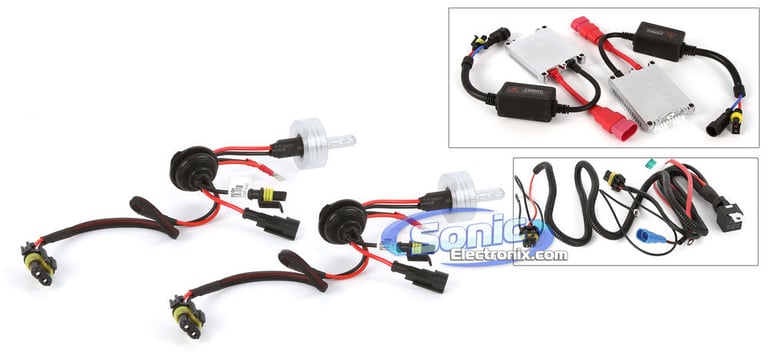 Elite Slim Series H1-6K-SLIM HID Xenon Headlights Image 1