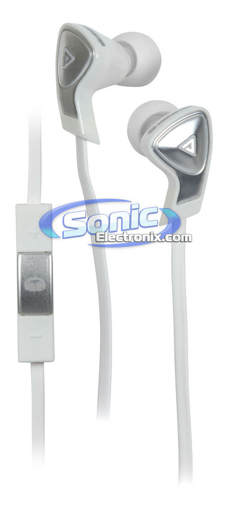 Monster DNA Earbuds - White/Satin Chrome Image 1