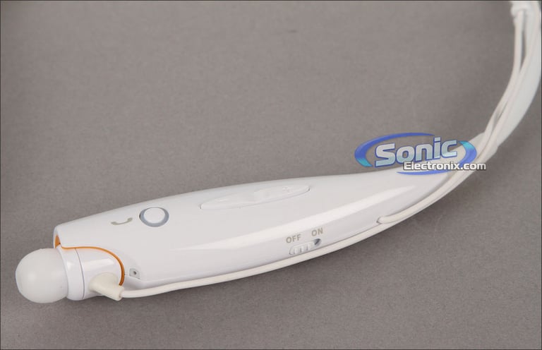 LG Tone HBS-700 (HBS700) White Wireless Bluetooth Stereo Headset Open Box  Image 12