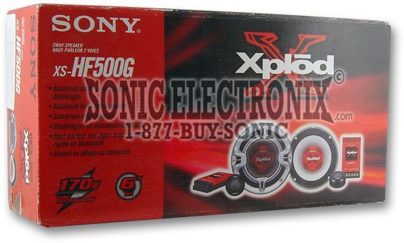 Sony XS-HF500G 5-1/4" Component System Image 6