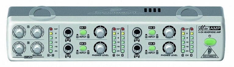 Behringer MINIAMP (AMP800) 4-Channel Headphone Amplifier Image 1