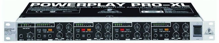 Behringer HA4700 POWERPLAY PRO-XL 4-Channel Headphone Amplifier Image 1