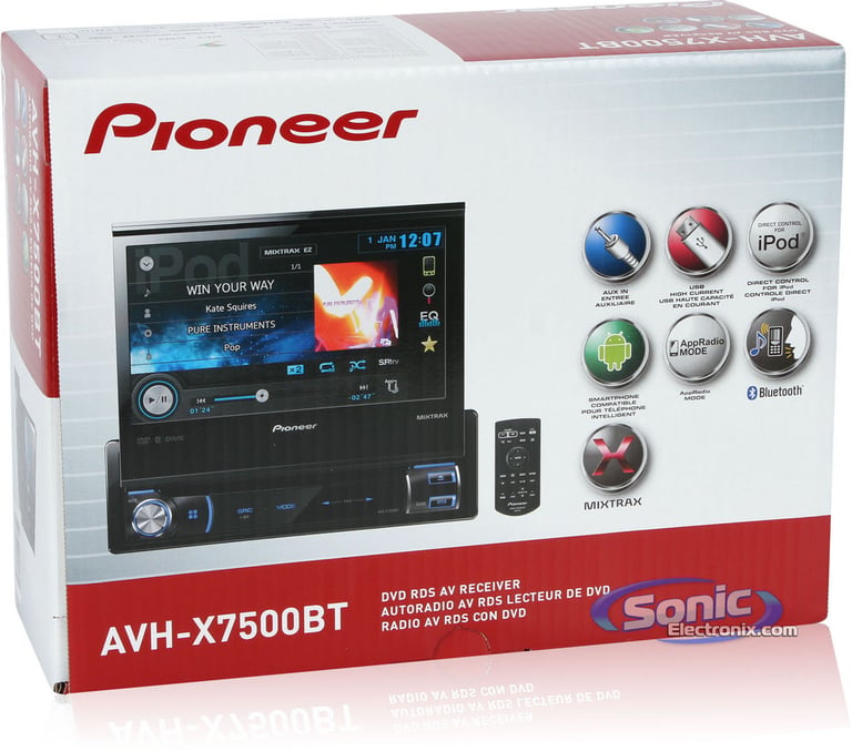 Pioneer AVH-X7500BT (Factory Refurbished) Image 11