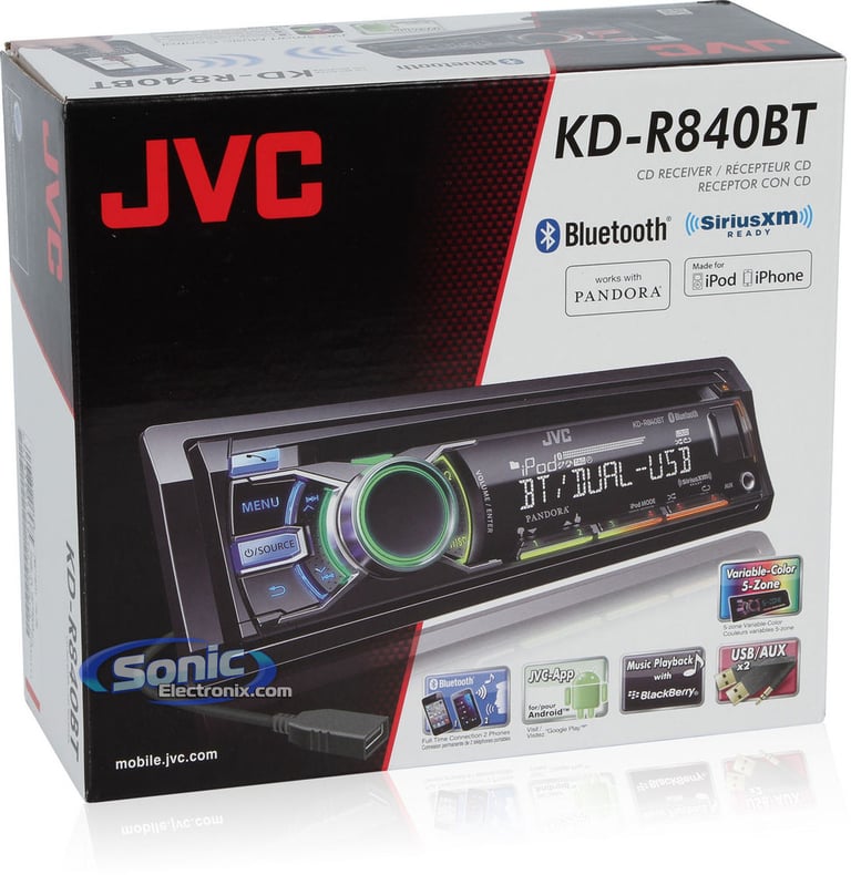JVC KD-R840BT Image 10
