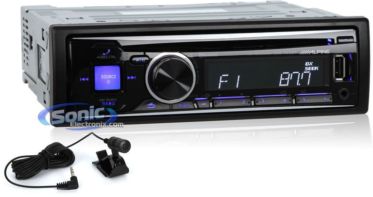 Alpine CDE-143BT (Open Box, Complete) Image 1