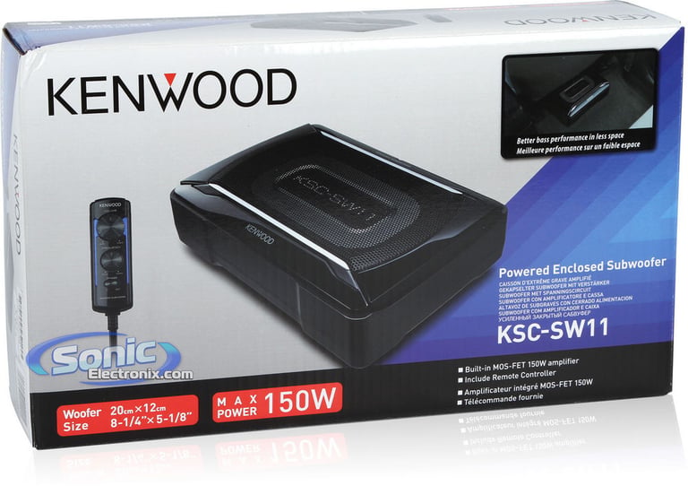 Kenwood KSC-SW11 (OPEN BOX COMPLETE) Image 7