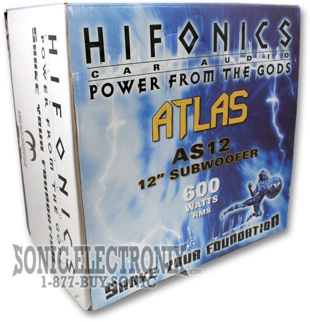 Hifonics AS12 ( AS12R 12" Round Atlas ) Image 4