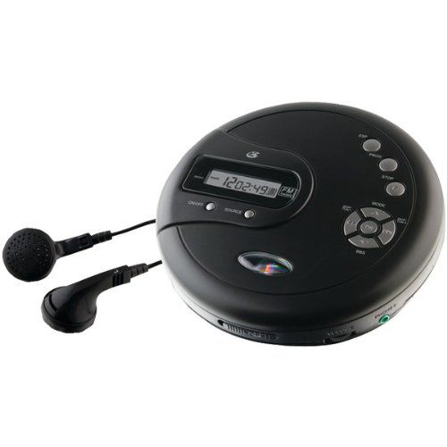 GPX PC332B Personal Portable CD Player FM Radio (Black PC332) Image 1