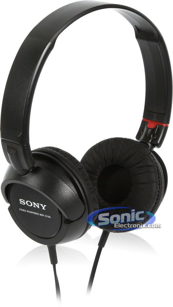 Sony MDR-ZX100/BLK Image 1