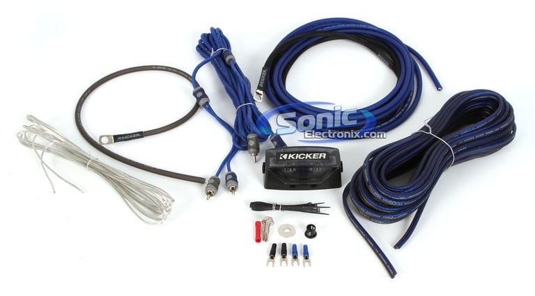 Kicker 8 Gauge Amp Kit (CK8) Image 1