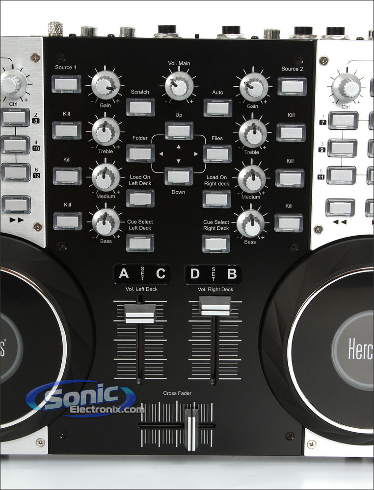 Hercules DJ CONSOLE 4-Mx with XPS 2.0 60 DJ Set Multimedia Speakers Image 4