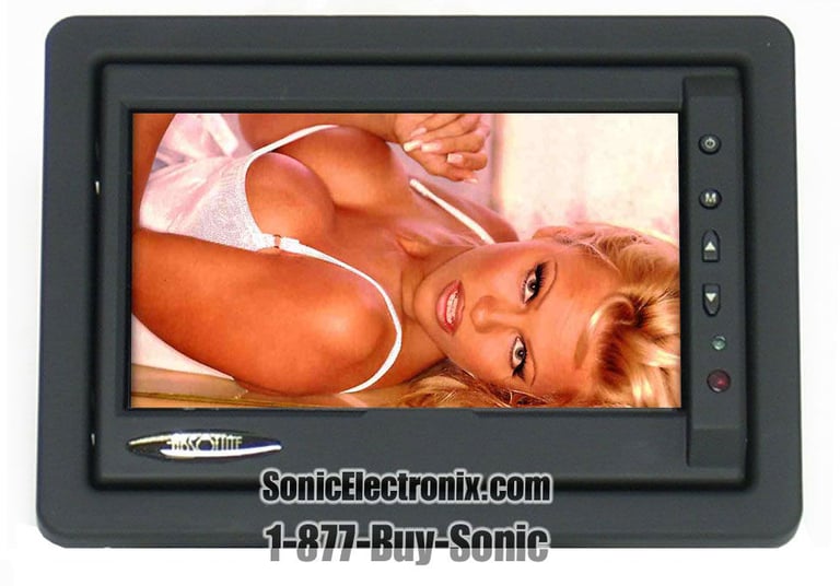 Absolute HM5800 5.8" TFT-LCD Headrest / Remote-Mount Image 1