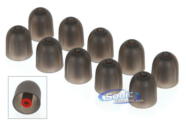Westone STAR Silicone Eartips Replacement Ear Tips 10-Pack/5-Pairs - Red Image 1