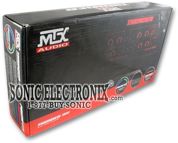 ** CLOSEOUT!! ** MTX Audio TA7804 Thunder 7804 Image 6