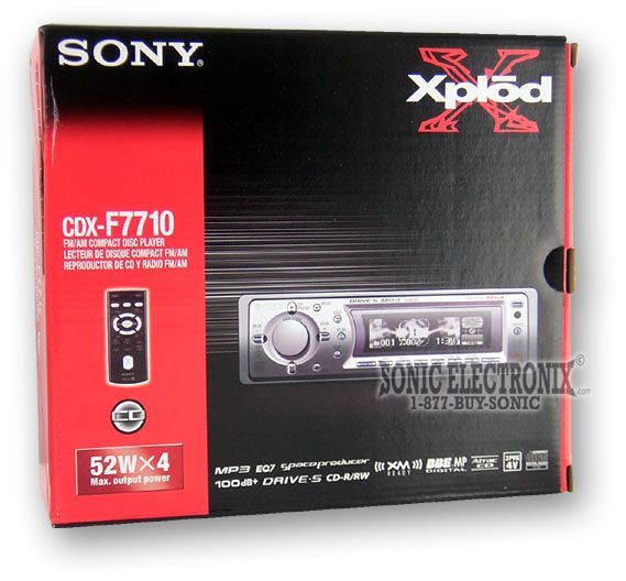 Sony CDX-F7710 Image 3