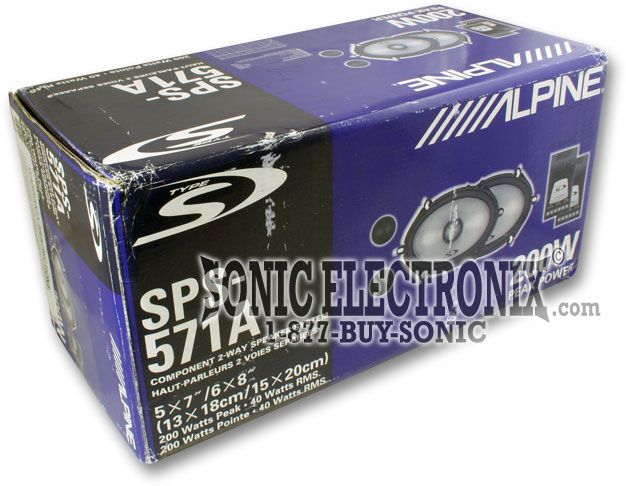 Alpine SPS-571A Image 9