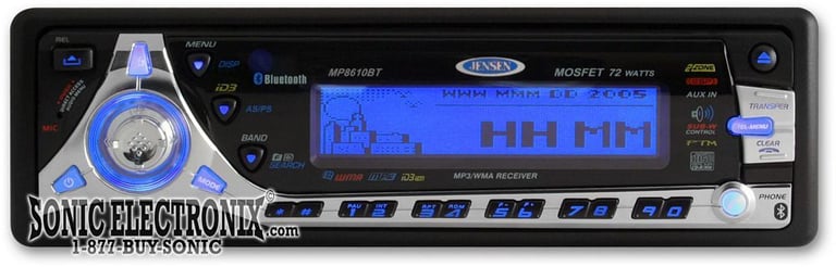 Jensen MP8610BT Image 2